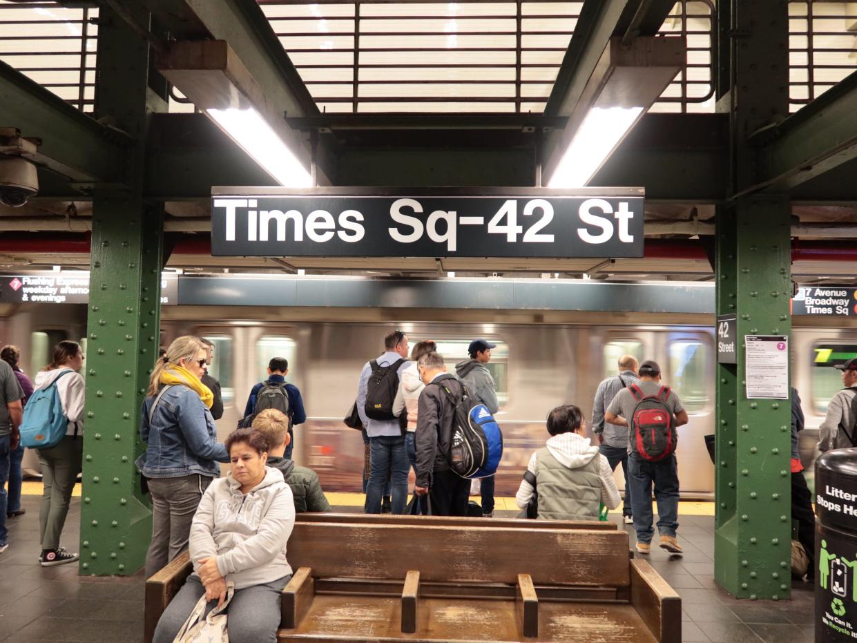 times square subway
