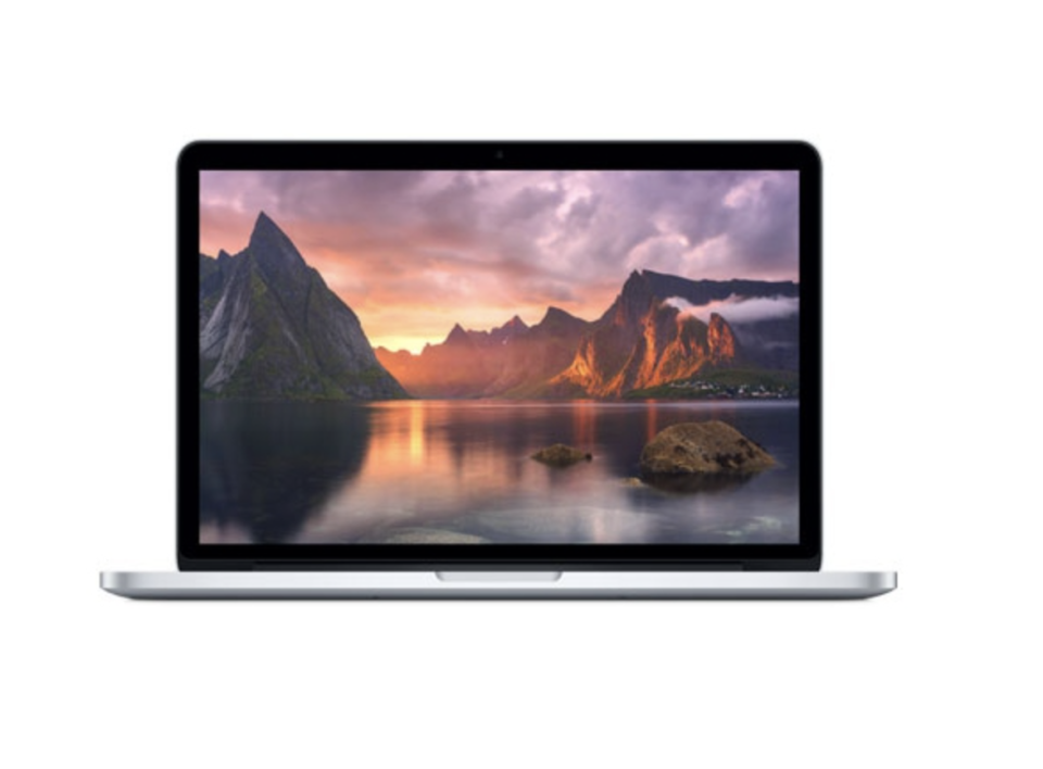 Apple MacBook Pro Certified Grade-A Refurbished with pink sky background