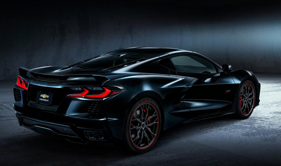This Chevrolet Corvette Stingray 70th anniversary coupe is an example of a 2023 Corvette. The image is from Chevrolet's online media press room.