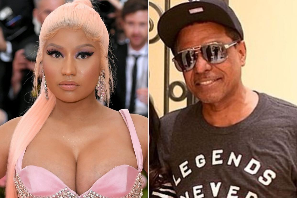 Nicki Minaj and father