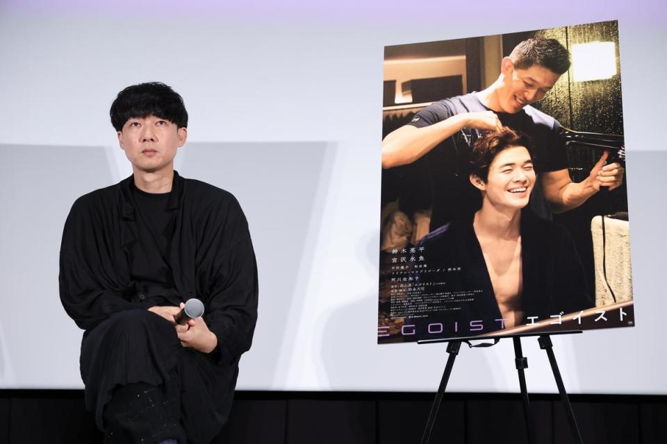 《愛是自私》去年入圍東京影展競賽片，松永大司出席的映後場次全數完售，獲觀眾熱烈好評。（東京國際影展提供）
