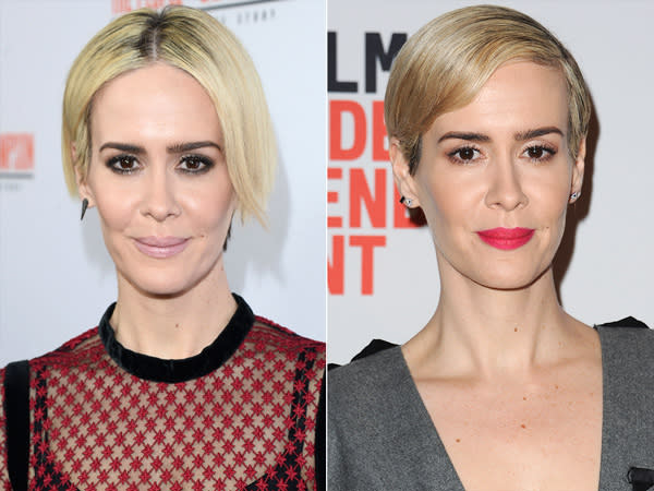 Sarah Paulson short hair