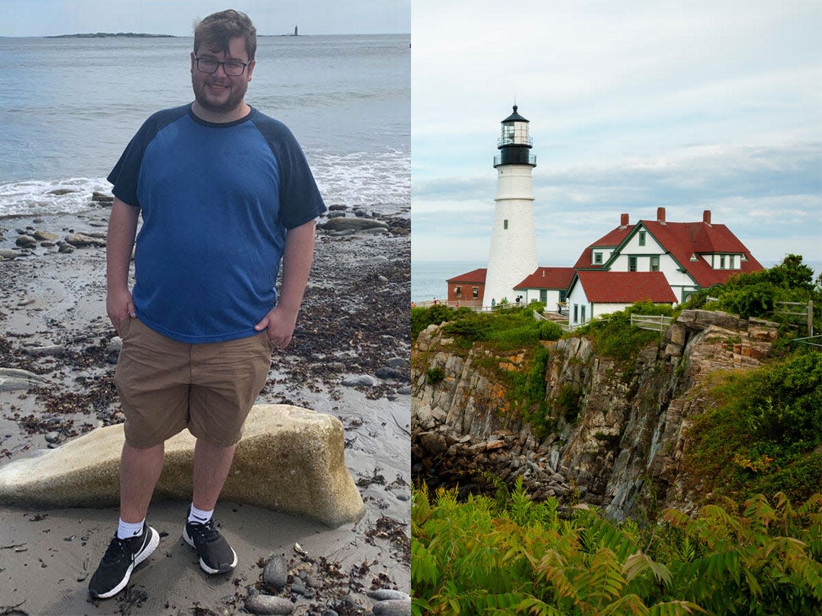 matthew wilson in maine, lighthouse in maine