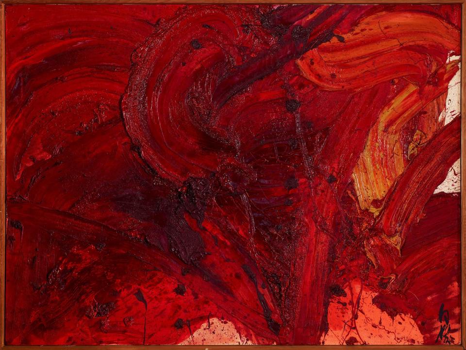 Kazuo Shiraga at Fergus McCaffrey