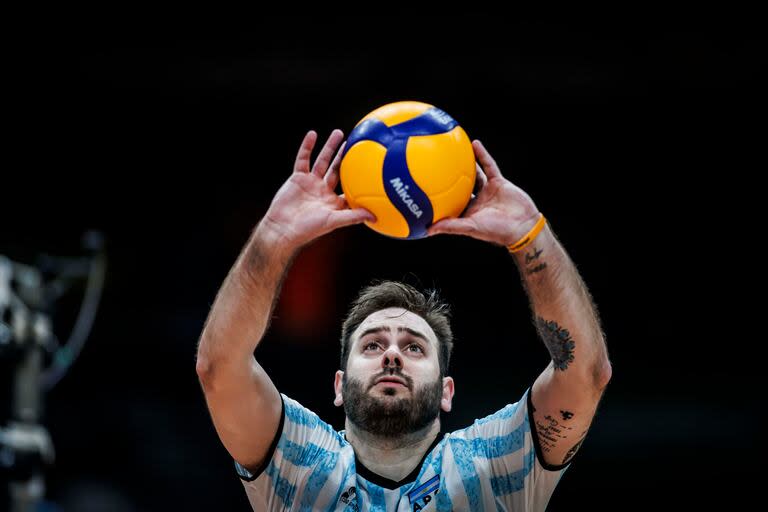 Luciano de Cecco es el capitán de la selección argentina de vóleibol que competirá en los Juegos Olímpicos