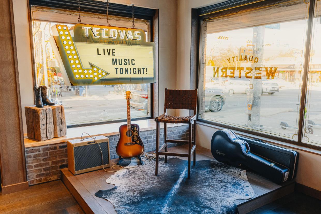 In addition to selling cowboy boots and western wear, Tecovas is focusing on events such as live music to expand its brand.