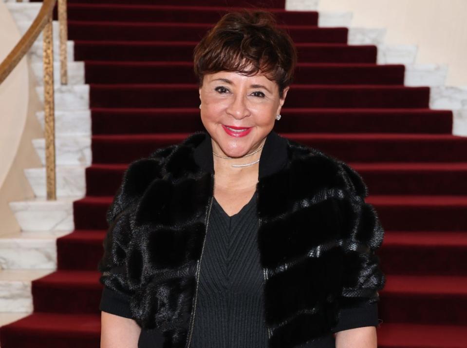Sheila Johnson attends the opening night of Terence Blanchard’s “Champion” at The Metropolitan Opera House on April 10, 2023, in New York City. (Photo by Cindy Ord/Getty Images)