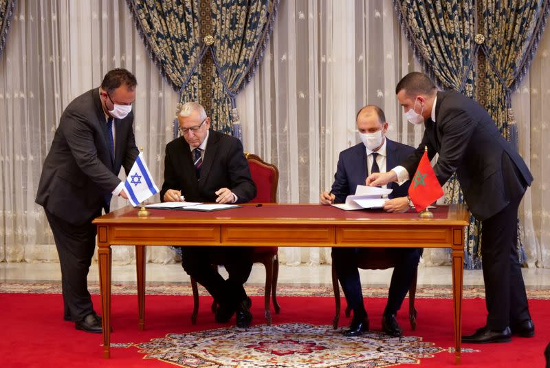 Morocco hosts Israeli envoys in Rabat