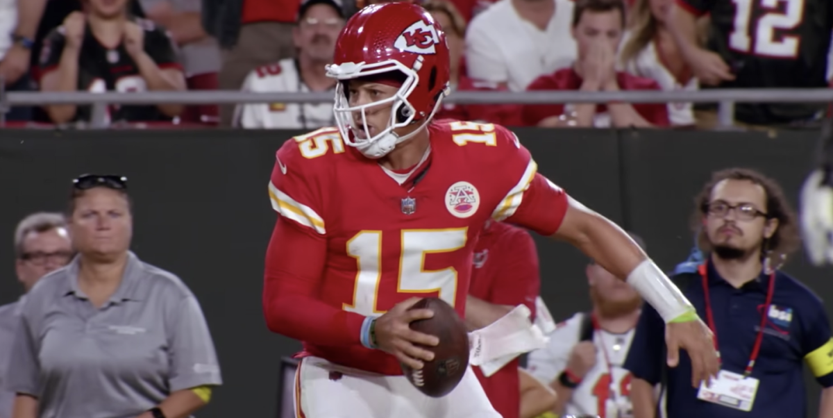 Chiefs' Patrick Mahomes on Netflix documentary: Hair's gone next year