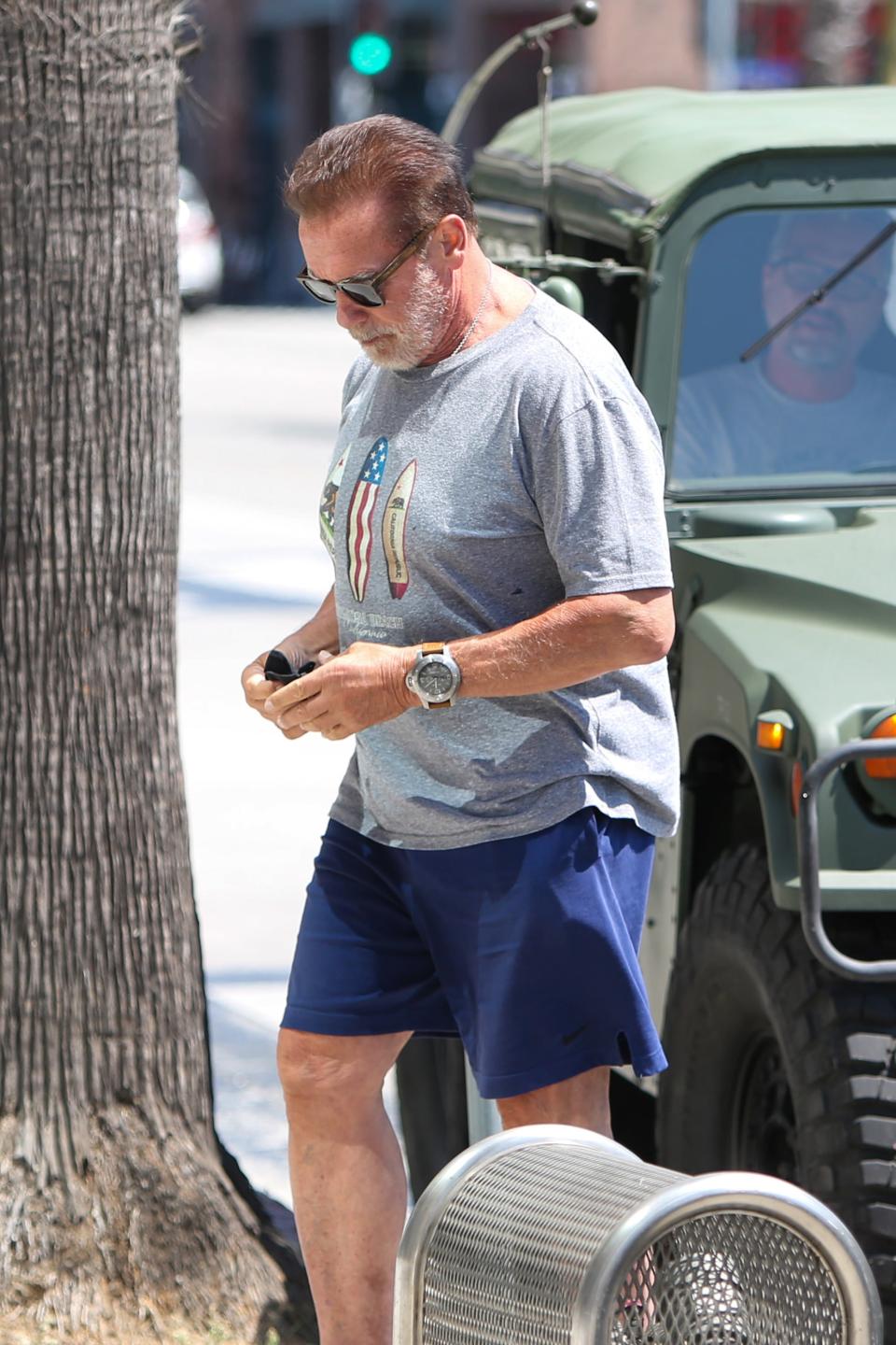 <h1 class="title">Celebrity Sightings In Los Angeles - September 01, 2020</h1><cite class="credit">Bauer-Griffin</cite>