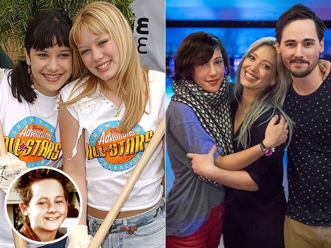 THE CAST OF 
 LIZZIE MCGUIRE