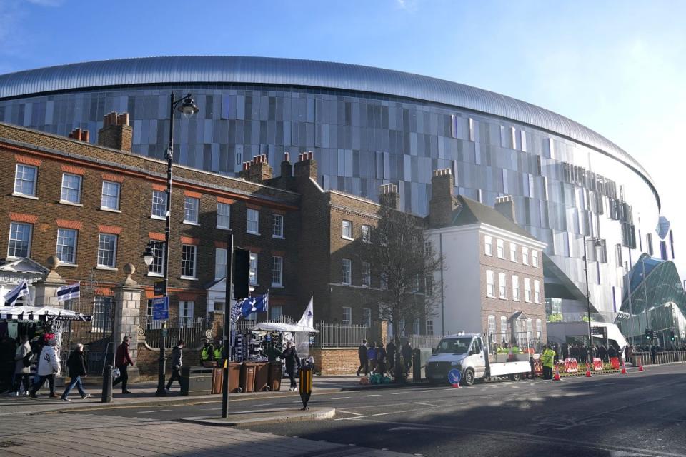 Tottenham’s board has defended its investment in the football team during recent transfer windows (Adam Davy/PA) (PA Wire)