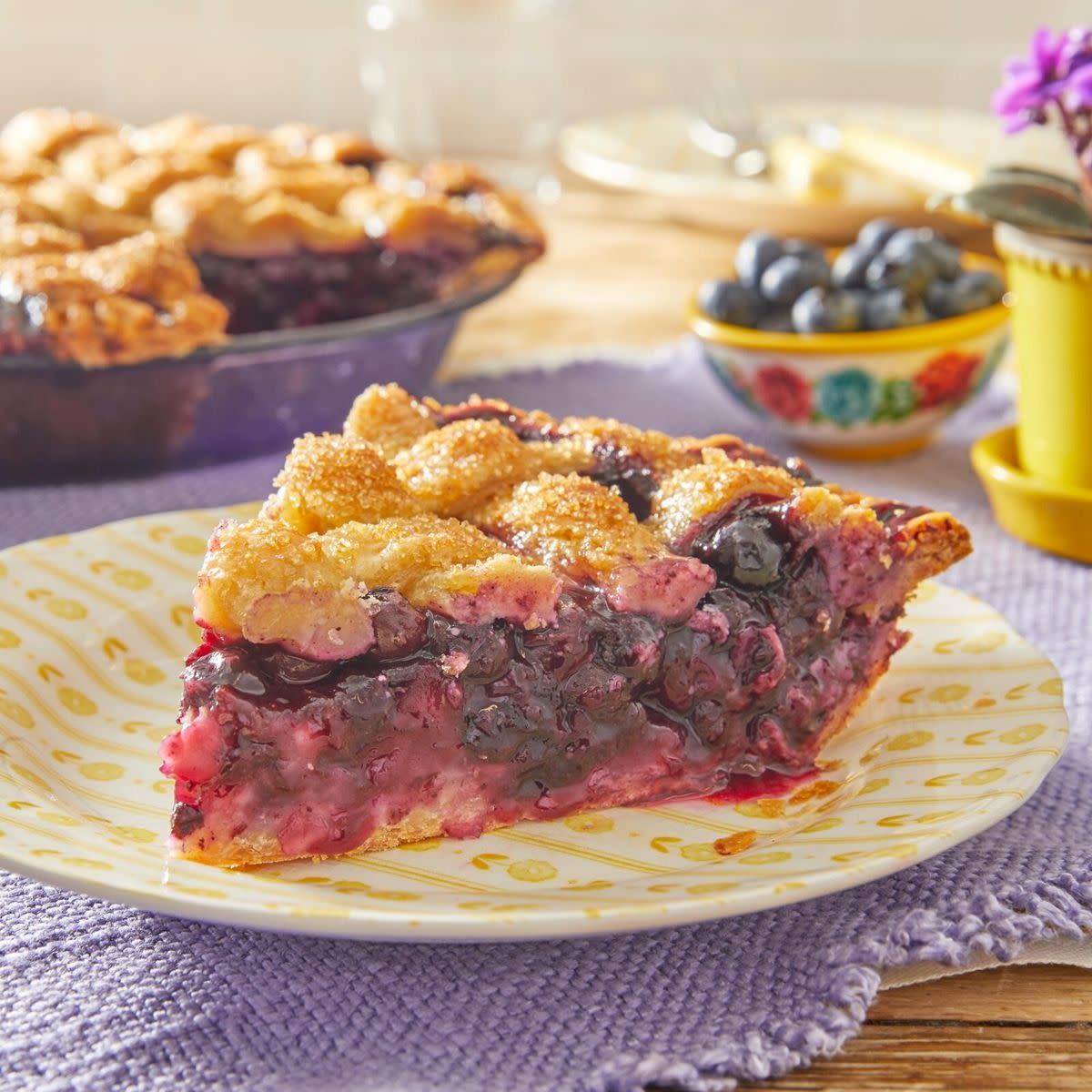 fathers day desserts blueberry pie