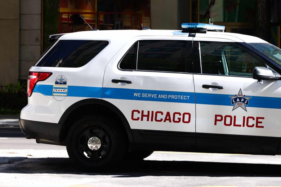 <p>Beata Zawrzel/NurPhoto via Getty</p> Chicago Police vehicle photographed on Oct. 19, 2022