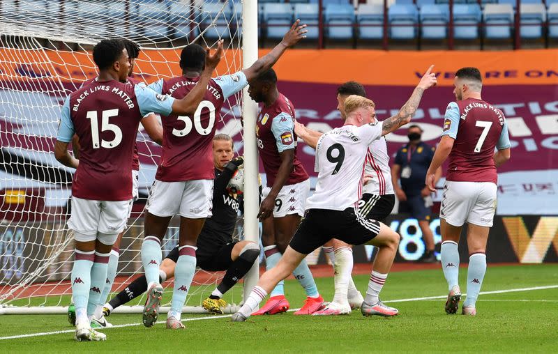 Premier League - Aston Villa v Sheffield United