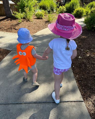 <p>Katherine Schwarzenegger Instagram</p> Katherine Schwarzenegger Pratt and Chris Pratt's daughters Lyla and Eloise Schwarzenegger Pratt.