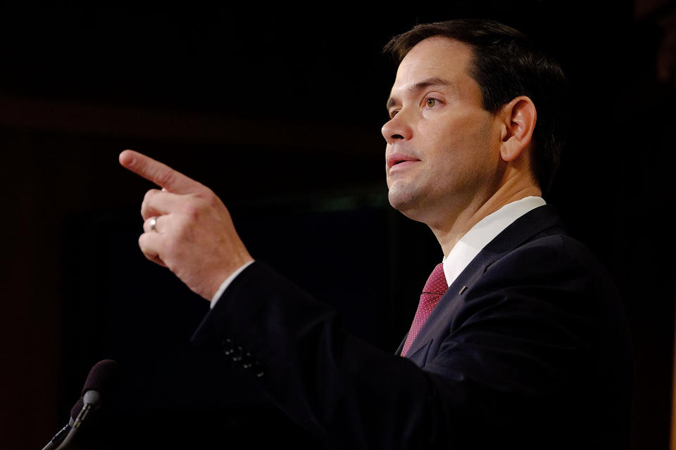 "Unless they are immune suppressed for medical exceptions, but I believe all children should be vaccinated," Sen. Marco Rubio (R-Fla.) said on Feb 3. "Absolutely all children in America should be vaccinated."