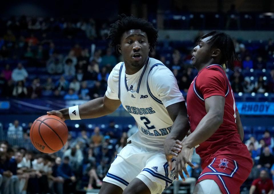 Jaden House will be leading his URI Rams against the VCU Rams on Wednesday.