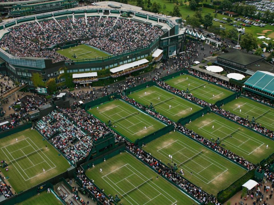 There will be coverage from every single court (Getty)