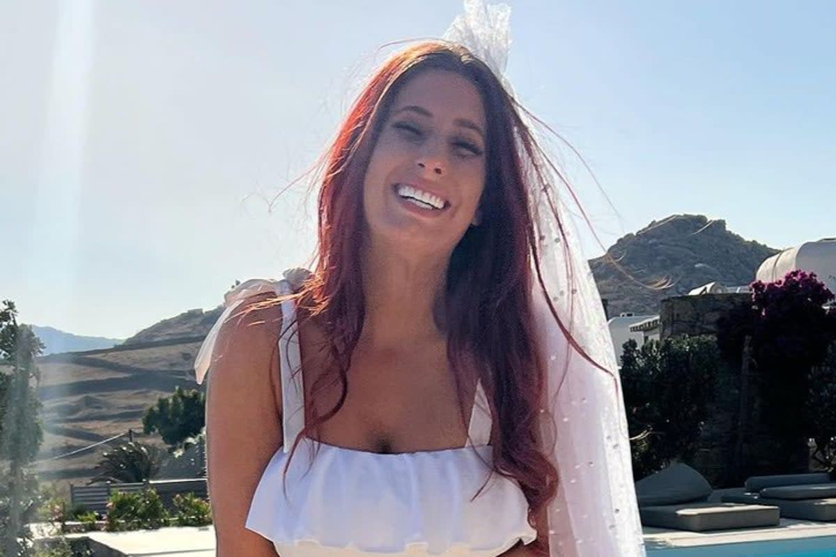 Stacey Solomon has been keeping fans updated as she enjoys her hen party abroad (Stacey Solomon / Instagram)