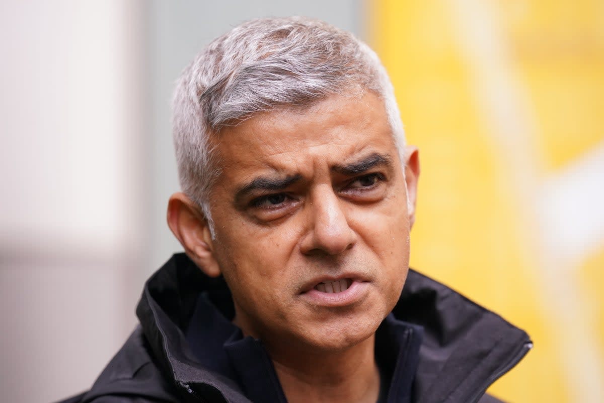 London mayor Sadiq Khan has raised concerns over what he called “bureacratic dither and delay” in the Government  (Jonathan Brady/PA Wire)