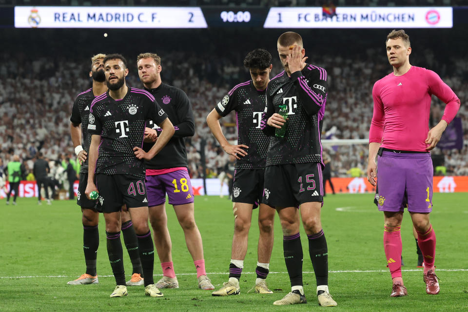 La derrota del Bayern Múnich ante el el Real Madrid condenó una temporada para el olvido para el club alemán. (Foto: Alexander Hassenstein/Getty Images)