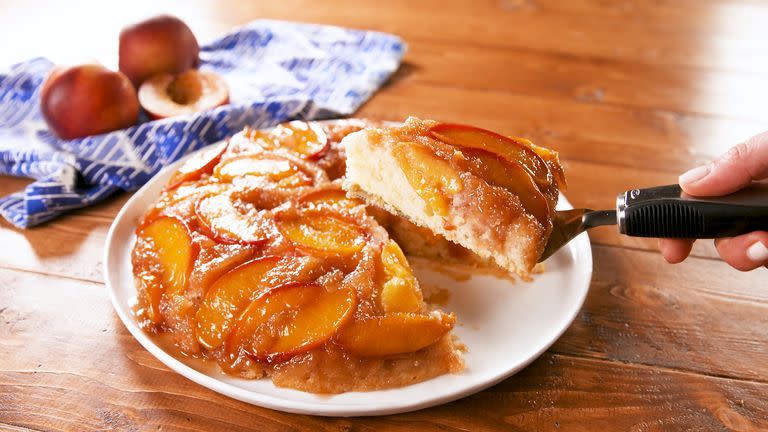 Peach Upside-Down Cake