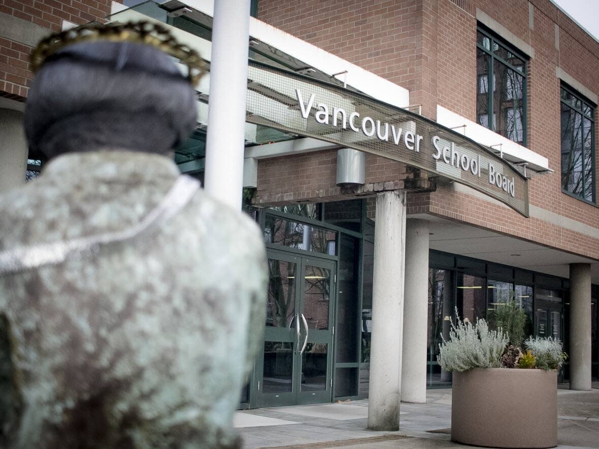 The Vancouver School Board office is pictured on Jan. 10, 2018. (Nicolas Amaya/CBC - image credit)