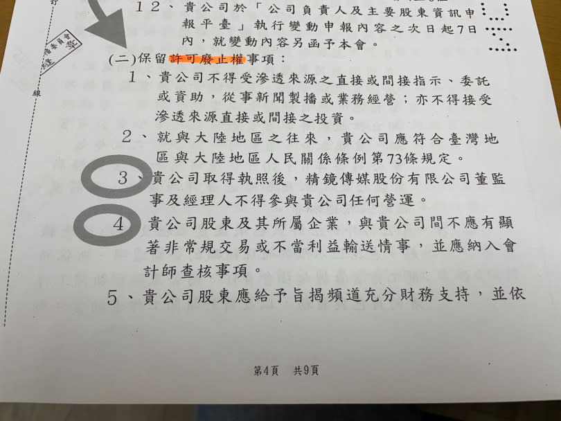 國民黨團今天召開記者會，舉出多項證據，證明鏡電視迄今為止都無法符合NCC發照時的附帶條件，要求NCC立即對鏡電視廢照。（圖／國民黨立院黨團提供）