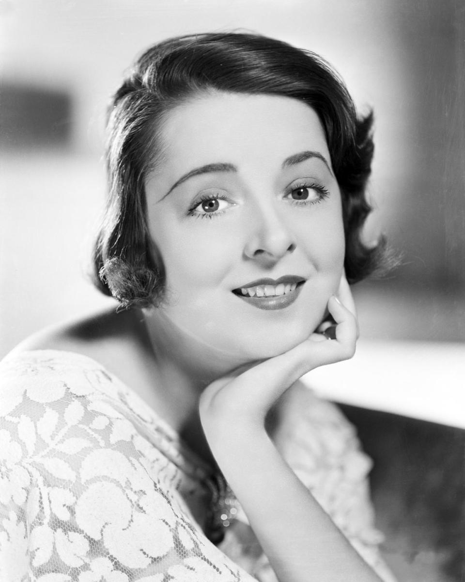 <p>Moore was a '30s silent film star who eventually did talkies and was known for having one blue eye and one brown. Her heterochromia is visible even in her black-and-white portraits from that era.</p>