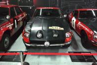 <p>This No. 11 car was the first Z to take an overall win at the East African Safari rally in 1971. It was restored by the Nissan restoration Club in 2013 to driving condition while "preserving the appearance" of the car at the finish line, according to Nissan's Heritage center. </p>