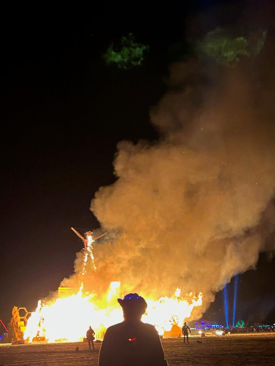 Burning the Man at Burning Man