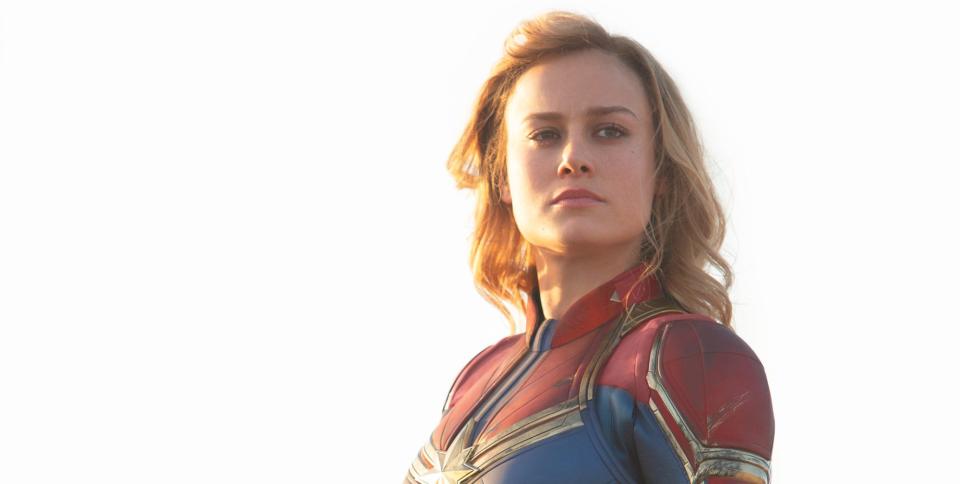 captain marvel, brie larson