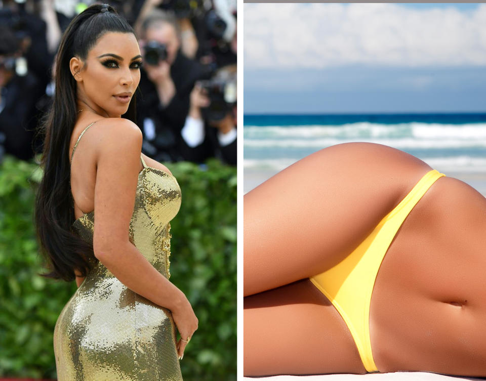 Instagram-Star Kim Kardashian hat den neuen Hüft-Hype ausgelöst. (Bild: Angela Weiss/AFP/Getty Images)