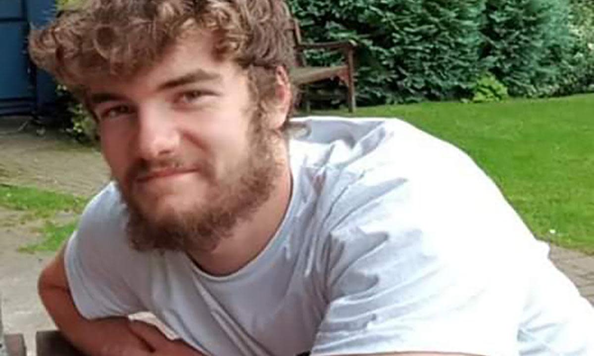 <span>Connor MacKenzie Clark told a military medic he had deliberately self-harmed because he was struggling.</span><span>Photograph: Family handout</span>