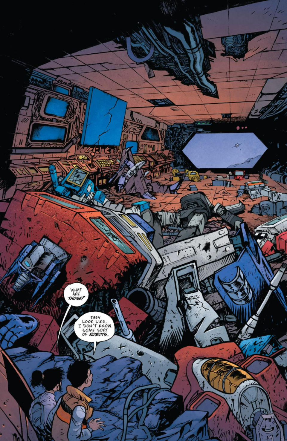 Transformers #1 interior art