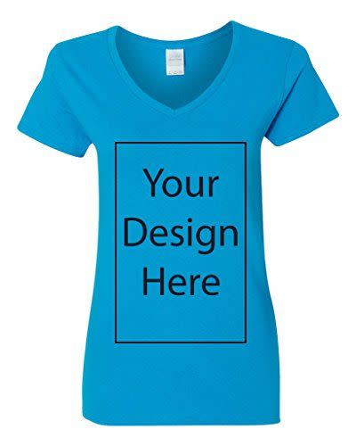8) Personalized V-Neck T-Shirt