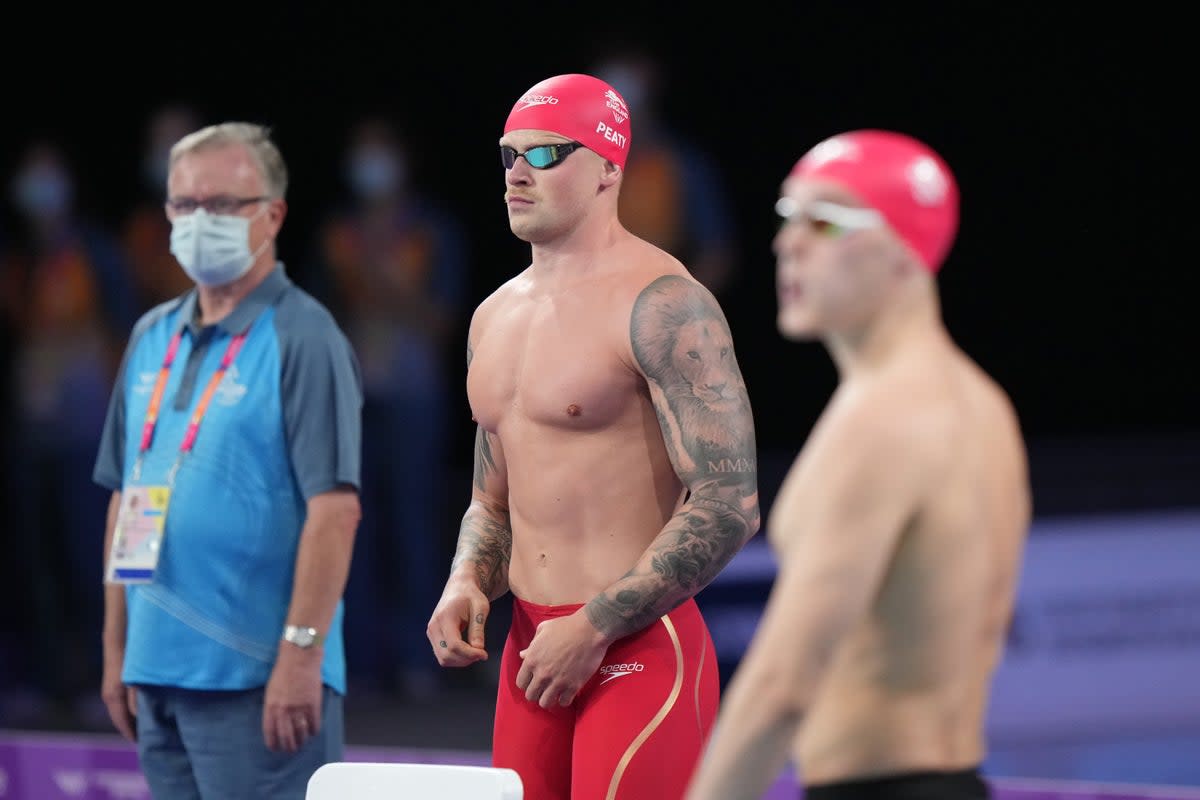 Adam Peaty’s long winning run came crashing to an end (Tim Goode/PA) (PA Wire)