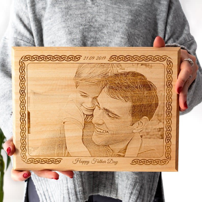 Custom Wood Frame Gift