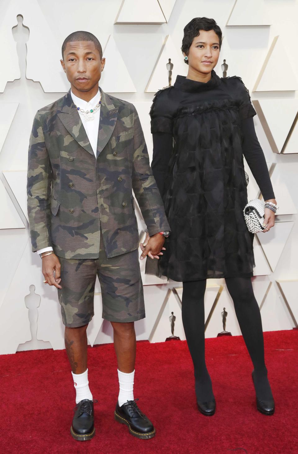 Pharrell Williams y Helen Lasichanh