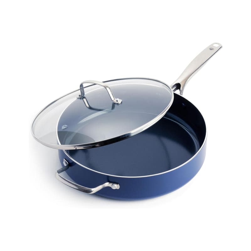 Blue Diamond Cookware Ceramic Nonstick 5QT Saute Pan