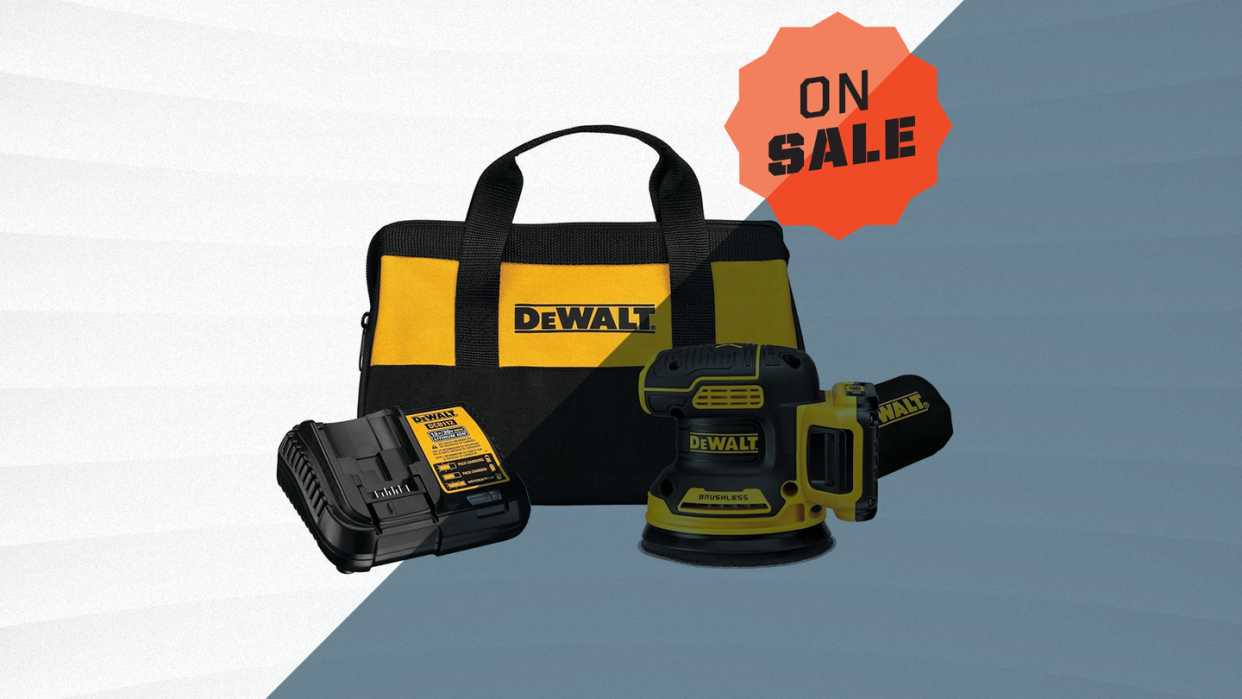 dewalt dcw210d1 orbital sander