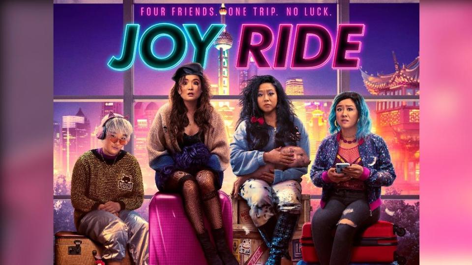 好萊塢喜劇電影《Joy Ride》講述4位個性不同的女生一起踏上旅途的故事。（圖／華納音樂提供）