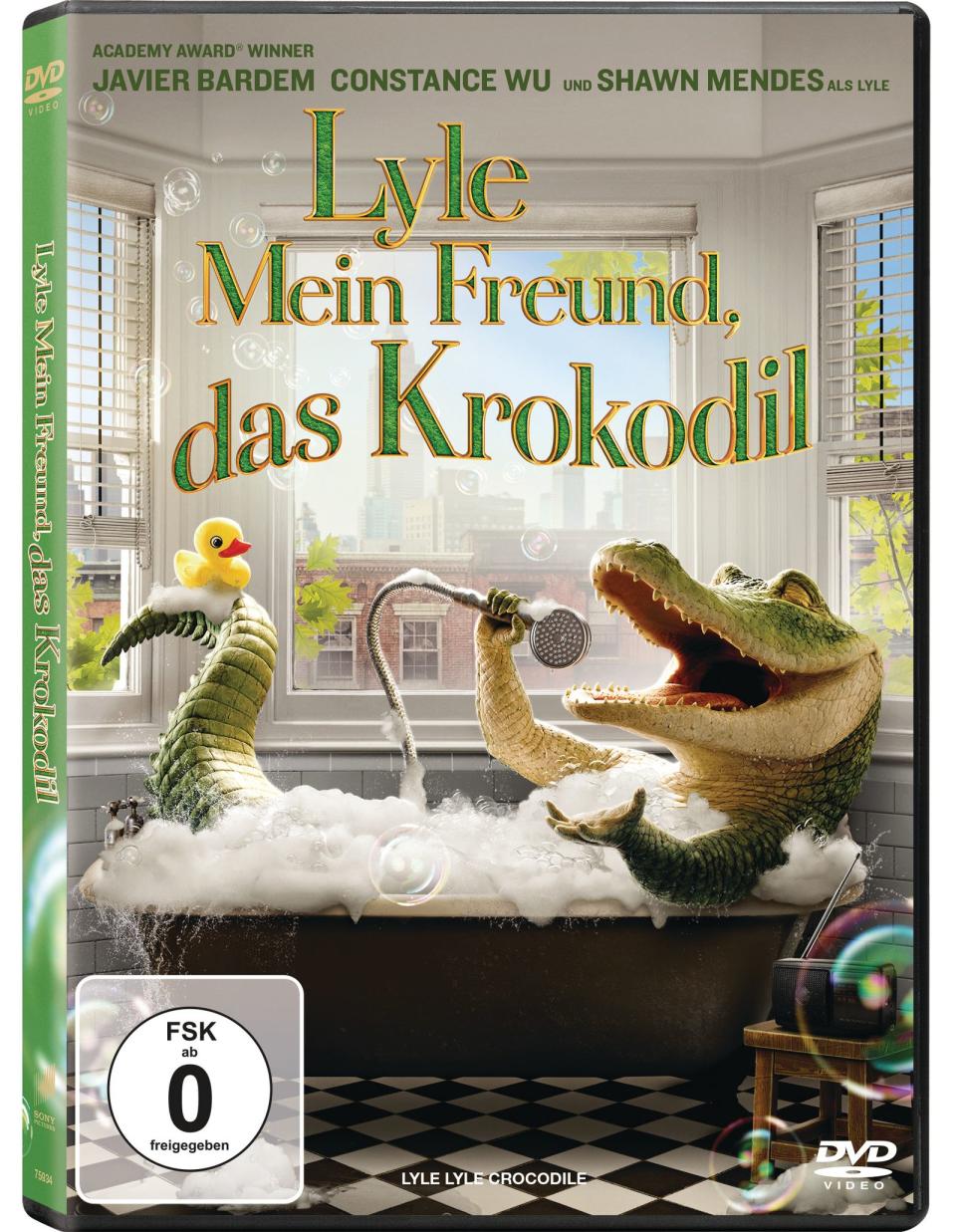 &quot;Lyle - Mein Freund, das Krokodil&quot; basiert auf einer Kinderbuch-Reihe aus den 1960-ern. Der Titelheld wurde im Original von Pop-Superstar Shawn Mendes synchronisiert. (Bild: Sony Pictures)
