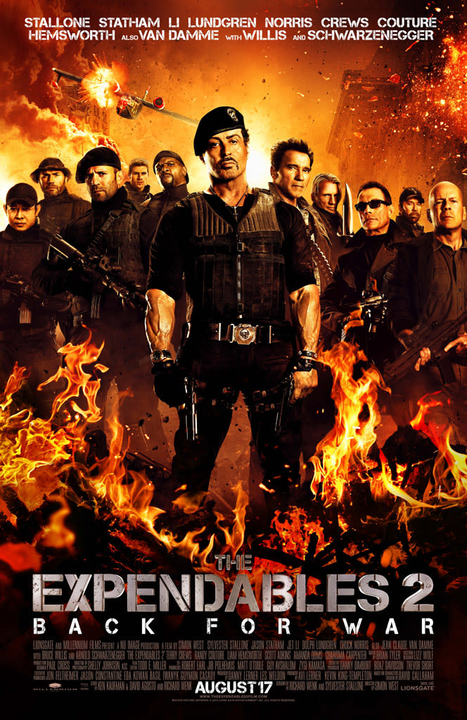 Lionsgate's "The Expendables 2" - 2012