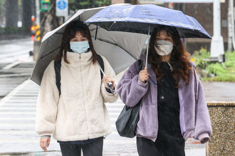 中央氣象局針對7縣市發布大雨特報。（示意圖。圖片來源：中央社）