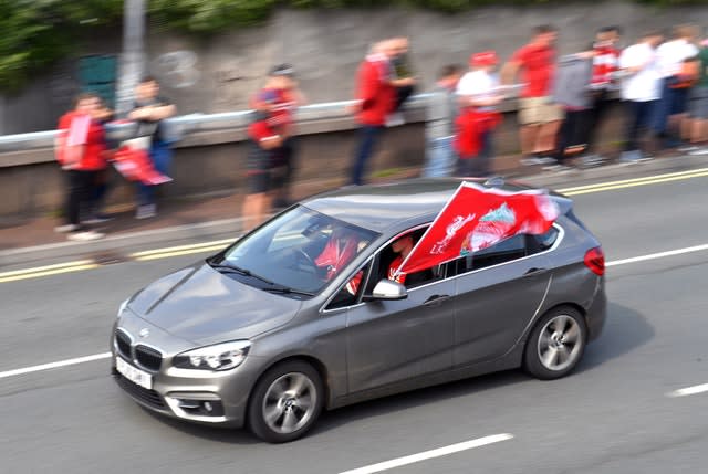 Liverpool parade