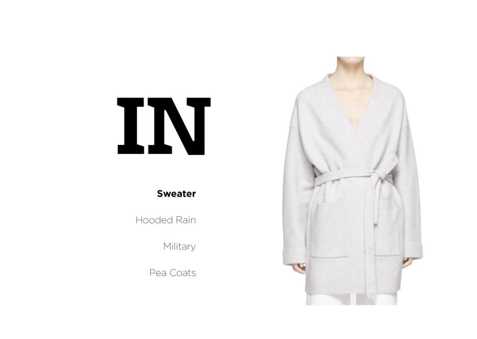 In: Sweater Coats