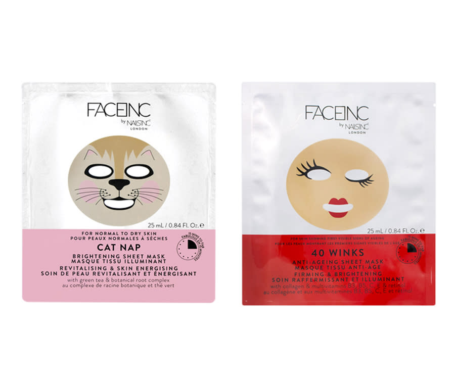 Face Inc By Nails Inc Sheet Masks 