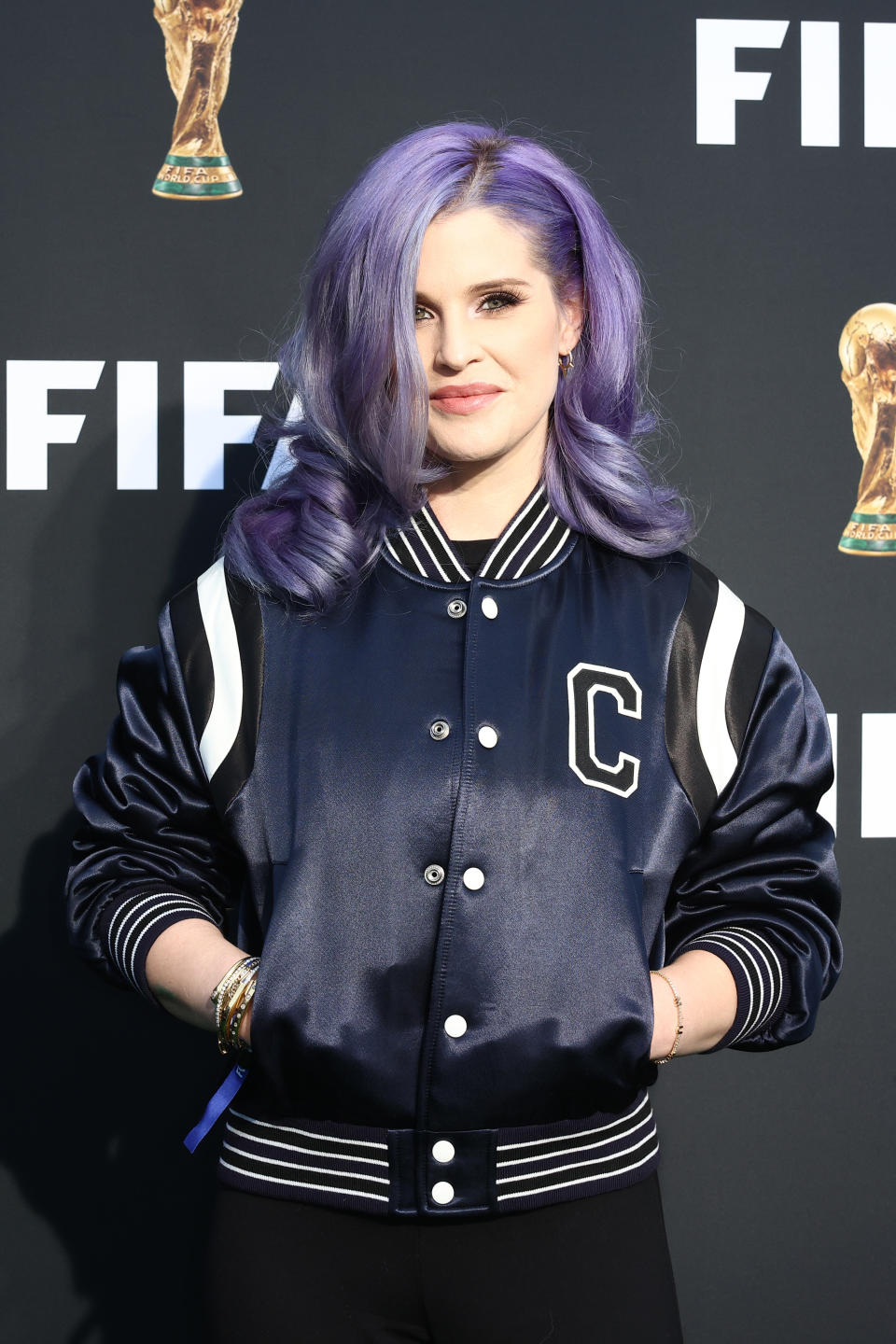 Closeup of Kelly Osbourne